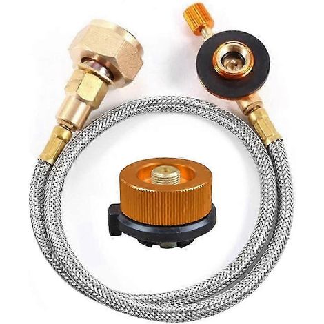 Adaptateur de recharge de propane pour réchaud à gaz de camping extérieur (1/5)