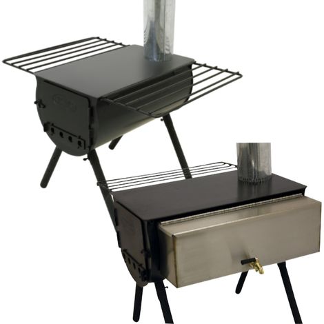Camp Chef Alpine Zeltofen Tent Stove mobiler Ofen Camping Outdoor Holz Kocher Grill (1/5)