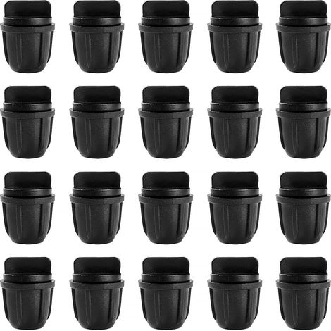 20 Pièces Raccords D'irrigation Goutte à Goutte pour Tubes 4/7 mm, Adaptateur Bouchons D'Irrigation Goutte, Raccords D'irrigation Droits, Connecteur de Tuyau D'irrigation (1/5)