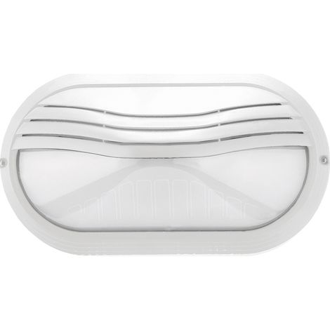 Aplique PLAFF Oval Hood IP65 E27 42W Blanco (1/4)