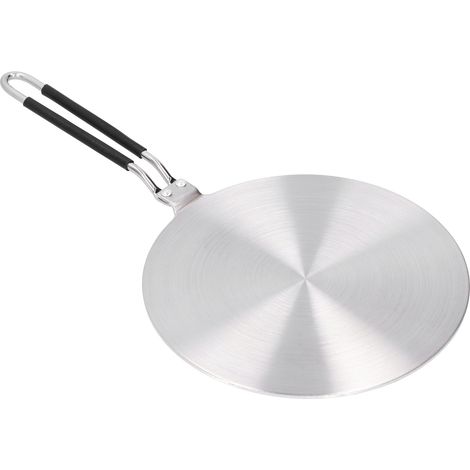 22 cm Edelstahl-Induktionskochfeldadapter für Gasherde, Wärmeverteiler-Küchenzubehör (1/5)