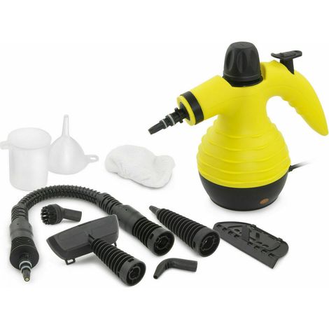 VAPORETTO PULITORE A VAPORE PORTATILE VAPORI' VAPORELLA AUTO VETRI FUGHE 3 BAR