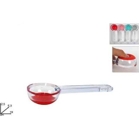 TrAdE Shop Traesio - Paletta Cucchiaio Porzionatore Da Gelato Dosatore Gelati Silicone Vari Colori -