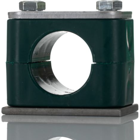 Pince à tube simple 25mm – Matériau PP – Température max +90°C – Pack de 5 unités – Fixation efficace pour divers projets (1/3)