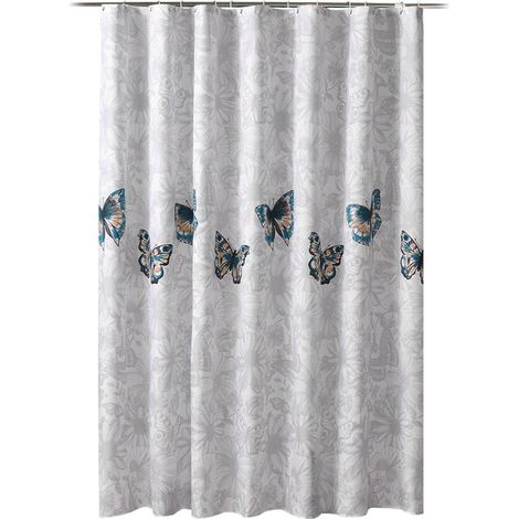 Rideau de douche 200×200 cm, anti-moisissure et imperméable pour salle de bain