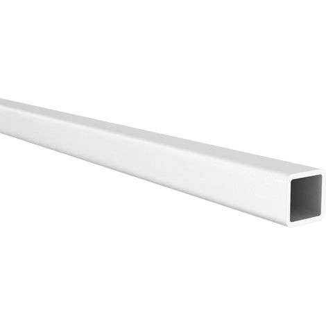 Profilé de tube carré aluminium 10x10mm – Finition anodisée mate – Longueur 1m – Épaisseur 1mm – Pour constructions et réformes – REI (1/4)