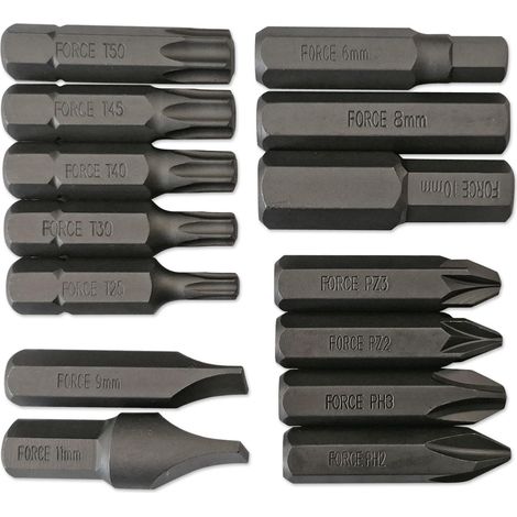 14 punte Torx T25 T30 T40 T45 T50, piatte, Phillips, Pz, cacciavite a percussione