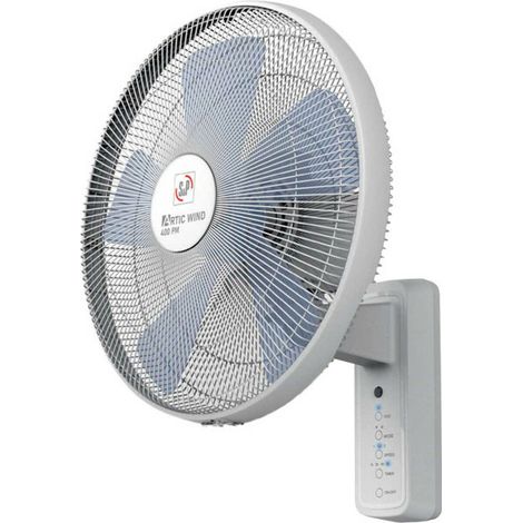 Ventilateur de mur 3 vitesses D 400 mm vitesse d'air : 2,3 m/s br S&P 650121