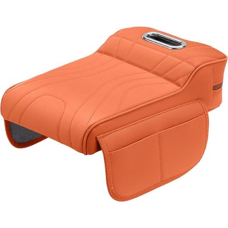 Cojín reposabrazos para consola central de coche, reposabrazos, pañuelo incorporado, extensión lateral (1/5)
