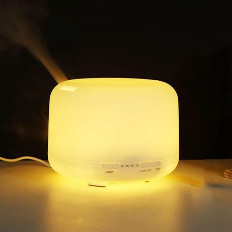Diffuseur d'huiles essentielles, humidificateur à ultrasons, interrupteur de sécurité, (1/5)