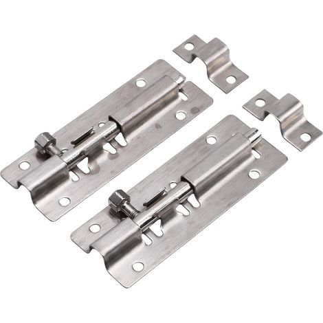 Loquet coulissant en acier inoxydable 304 porte d'armoire (1/5)