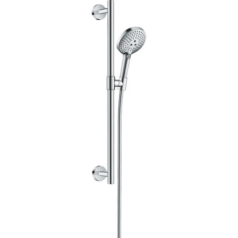 Set de douche 120 3jet avec barre Unica'Comfort 65 cm chromé Hansgrohe Raindance Select S (1/8)