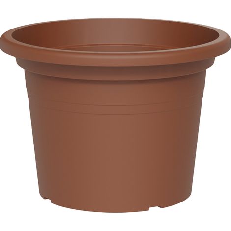 Maceta Vaso TERAPLASTIC Cilindro Basic Terracotta 40cm