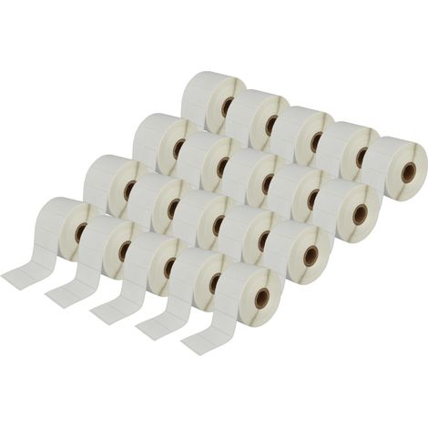 vhbw 20x Label Roll 51mm x 26mm (1552 Label) Replacement for Brother RD-S05E1 for Label Maker (1/5)