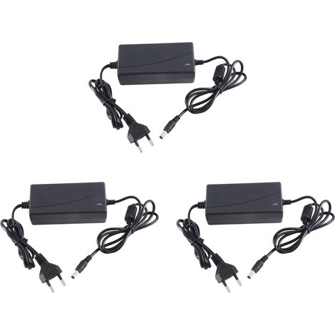 3X Chargeur de Batterie au Phosphate de Fer Lifepo4 14,6 V 3A Chargeur de Batterie au Lithium-ION Prise UE (1/5)