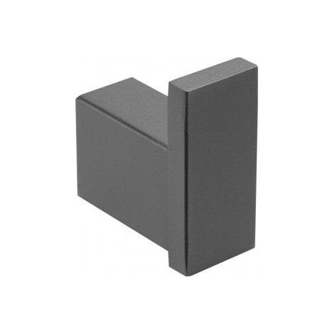 MEDICLINICS AI1418B HARMONÍA Percha de Baño Negra Mate - ref: AI1418B