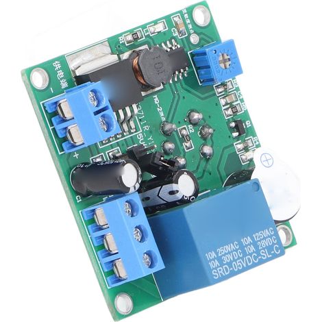 Module détecteur de fumée avec interrupteur, alarme lumineuse et sonore, pour cuisine ou hôtel (5-30 V CC). (1/5)