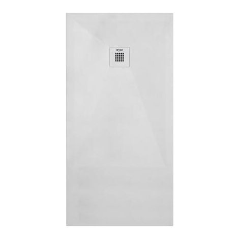 ONDEE - Plato de ducha NOLA 3 - Puede cortarse - 70x180x3cm - Resina - Blanco