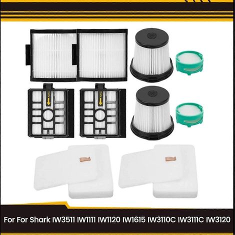 Filtre pour aspirateur Filtre de remplacement Kit pour IW3511 IW1111 IW1120 IW1615 IW3110C IW3111C IW3120 Handheld Aspirateur accessoire (1/5)