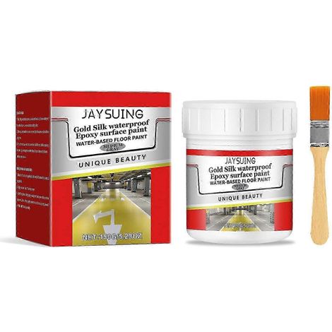 Peinture époxy imperméable pour sols et murs Jaysuing, crème de rénovation imperméable, anti-fissures et anti-taches (1/4)
