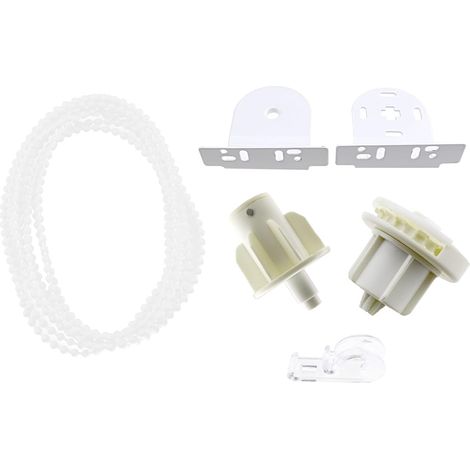 Pièces de rechange pour store enrouleur uniquement pour tubes de 38 mm de diamètre intérieur Accessoires de réparation complets avec support de 2 m (1/5)