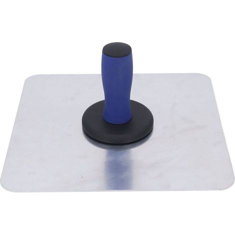 Aluminium-Gipsplatte mit Gummigriff, Gipsplattenhalter, geeignet für Zement, Mörtel, Gipskartonplatten und andere Putzmaterialien (30 x 30 cm) (1/5)