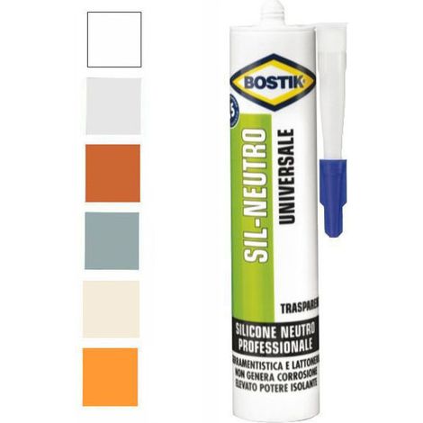 Silicone neutre tête de Moro, 300 ml, Bostik