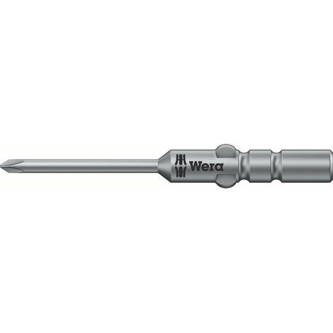 Wera 851/21 J 05135280001 Inserto a Croce PH 00 Acciaio per utensili duro 1 pz.