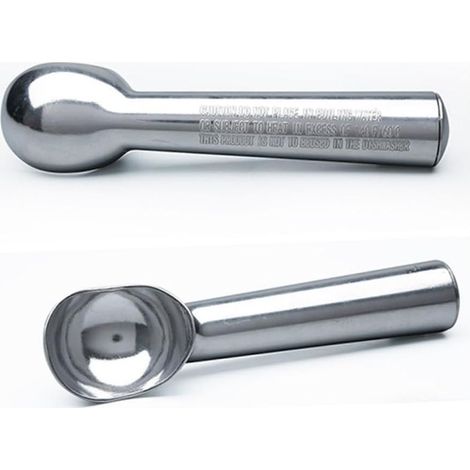 ABOOFAN Eisportionierer aus silberfarbener Aluminiumlegierung mit Hebel (1/5)