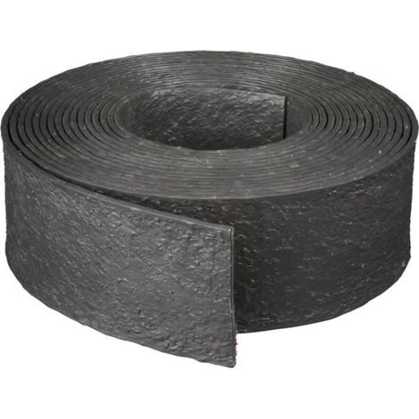 Nature Bordure de jardin 0,12x12 m 5 mm noir 446388 (1/5)