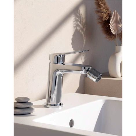 Miscelatore bidet Totem in ottone cromo (1/3)