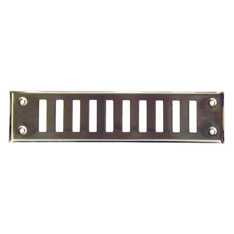 GRILLE LAITON POLI 160X40 ROL.