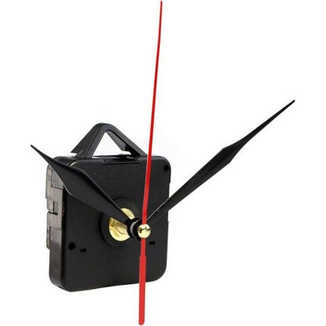 Mécanisme Horloge à pile, Plastique, Noire, 5,5 x 3,8 x 5,5 cm (1/5)