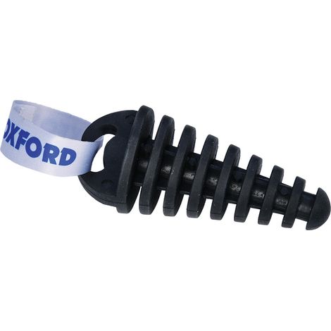 Tappo di scarico 2T nero Oxford OX185 silenziatore universale