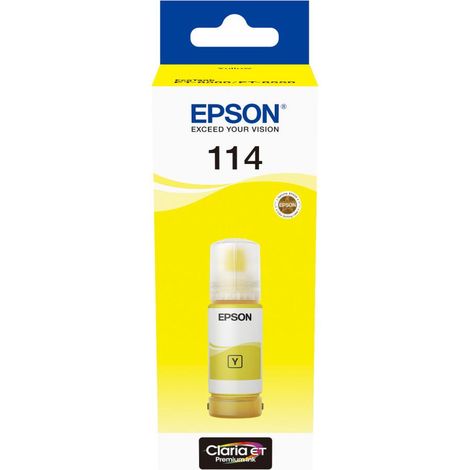 Epson 114 EcoTank Yellow ink bottle C13T07B440 (1/4)