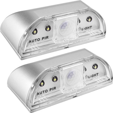 Veilleuse LED avec capteur intelligent, capteur de verrouillage de porte, lampe de table, boîte à gants, toilettes, armoire (1/5)