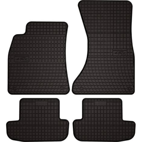 Alfombrillas de goma para coche: Audi A5 8T coupé (2008-2018) - negras, a medida (1/5)