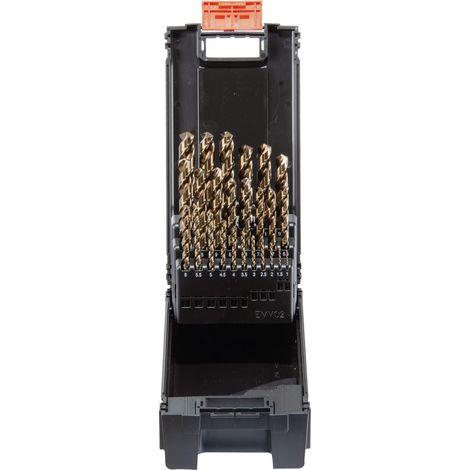 Projahn Kunststoff Kassette DIN 338 Typ SN 25-tlg. 1 - 13 mm/0,5 stgd. (1/5)