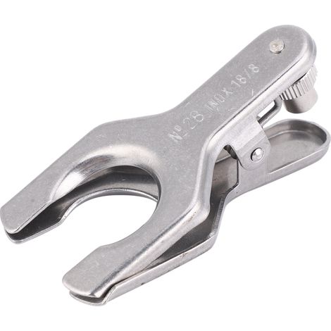 Beyamis Pince de laboratoire en acier inoxydable, pince à bille pour verre, outils de laboratoire, 28 (1/5)