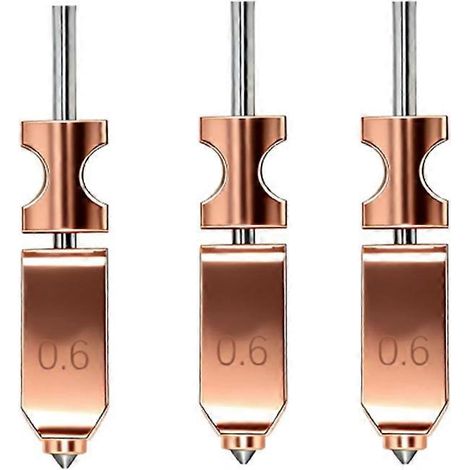 Stück Schnellverschlussdüse für Flashforge AD5X Hotend (0,6 mm) – Zubehör für 3D-Drucker (1/5)