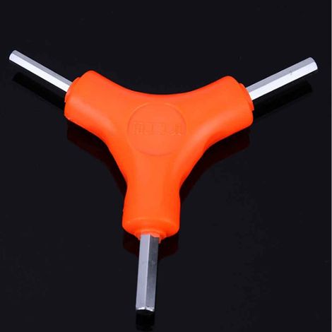 Clé hexagonale compacte en acier inox pour maintenance vélo et réparations cycles