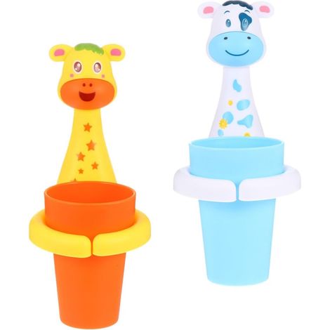 Holder Plastic Stand Set of 2 for Bathroom Adhesive Design