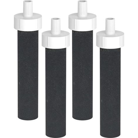 Lot de 4 filtres à eau Brita de rechange – Compatibles avec les filtres à eau Brita BB06 rigides, en acier inoxydable et pour le sport (1/5)