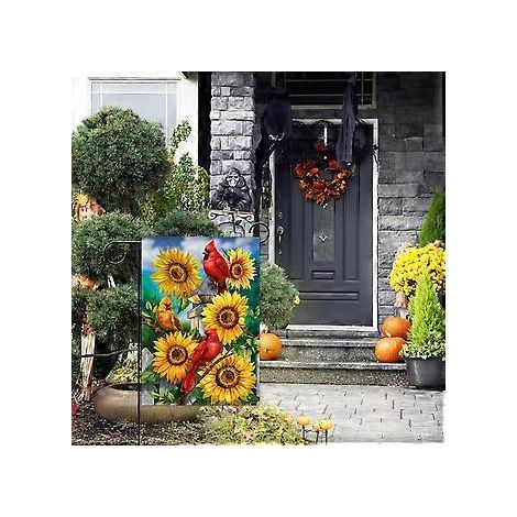 Neue Halloween-Gartenflagge, Hof-Kürbisflagge, Veranda-Layout, Horror-Atmosphäre-Dekorationsflagge (HYQ5-48)