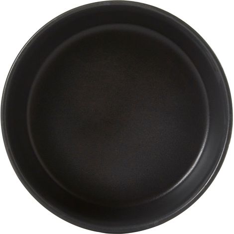 Interiors By Premier Medium Grey Stoneware Bowl,Contrasting Grey Toned Textured Bowl,Ideal For Salad Bowls, or Dipping Bowl (1/3)