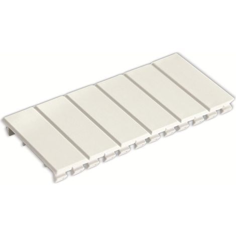 PCE Rail de couverture aveugle pour ouverture automatique, 6x 1MU, gris