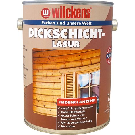 Wilckens Dickschichtlasur Palisander seidenglänzend 2,5l 11489700080
