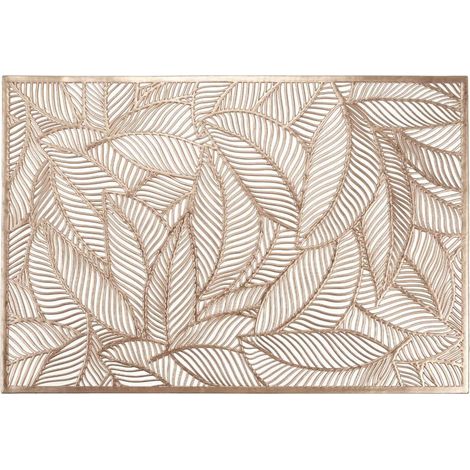 Fade kenzia oro rosa posto tavola rettangolo 45x30 cm