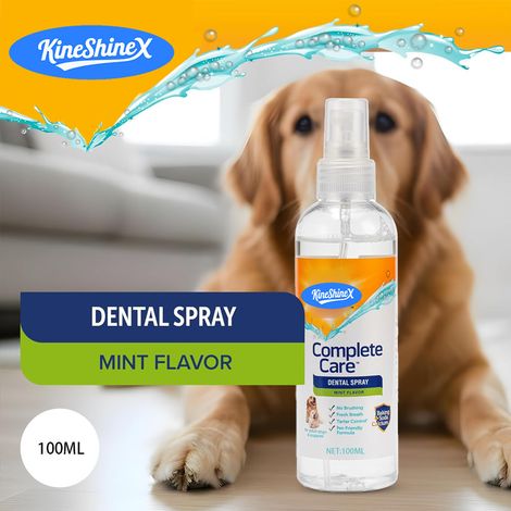 KineShineX Pet Oral Cleaner reinigt Zahnbelag und Zahnstein, desodoriert und schützt die Mundgesundheit – ein beliebtes Produkt aus Übersee. (1/5)
