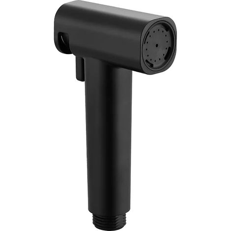 (Tête noire - Expédié depuis la France continentale - Diamètre du tuyau) Douchette de salle de bain/bidet à main en ABS à deux fonctions - Haute pression (1/5)